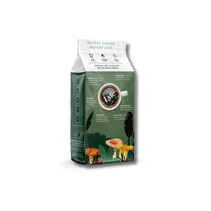 Lyfe™️ Brew Instant Arabica Mushroom Coffee 