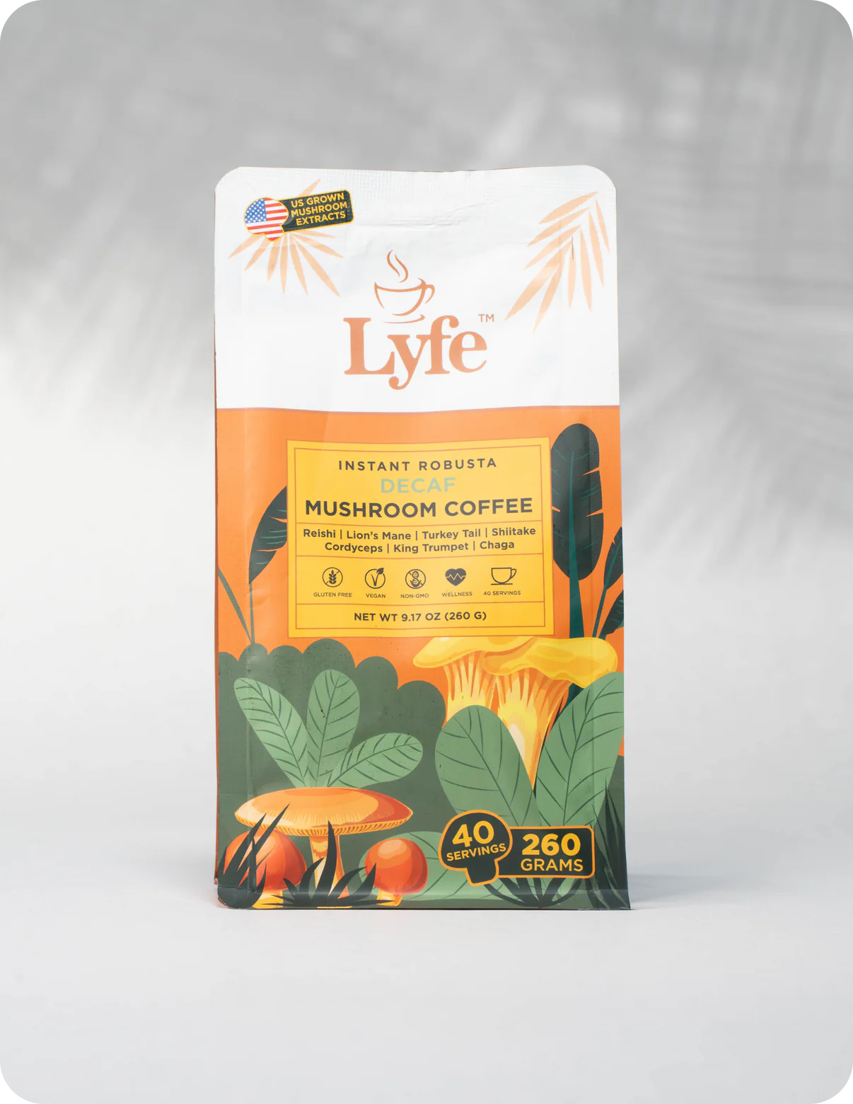 Lyfe Mushroom Coffee - Caffeine Free
