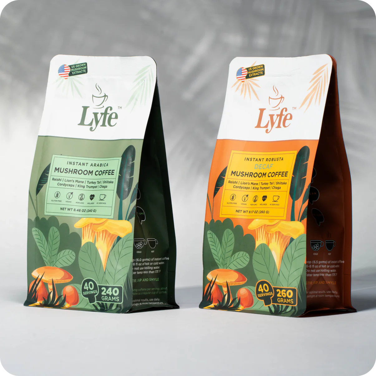 Lyfe Mushroom Coffee Duo Pack