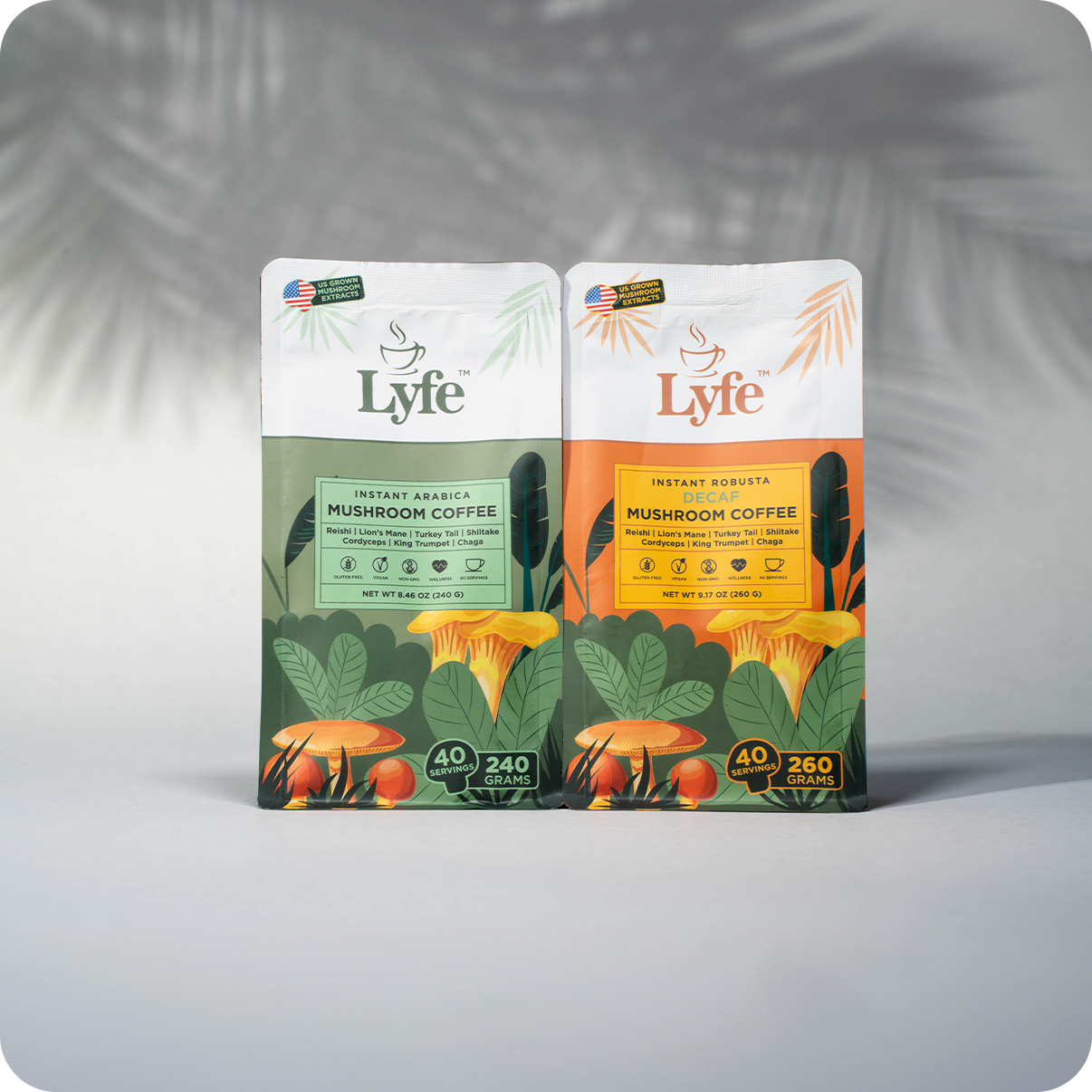Lyfe Mushroom Coffee Duo Pack