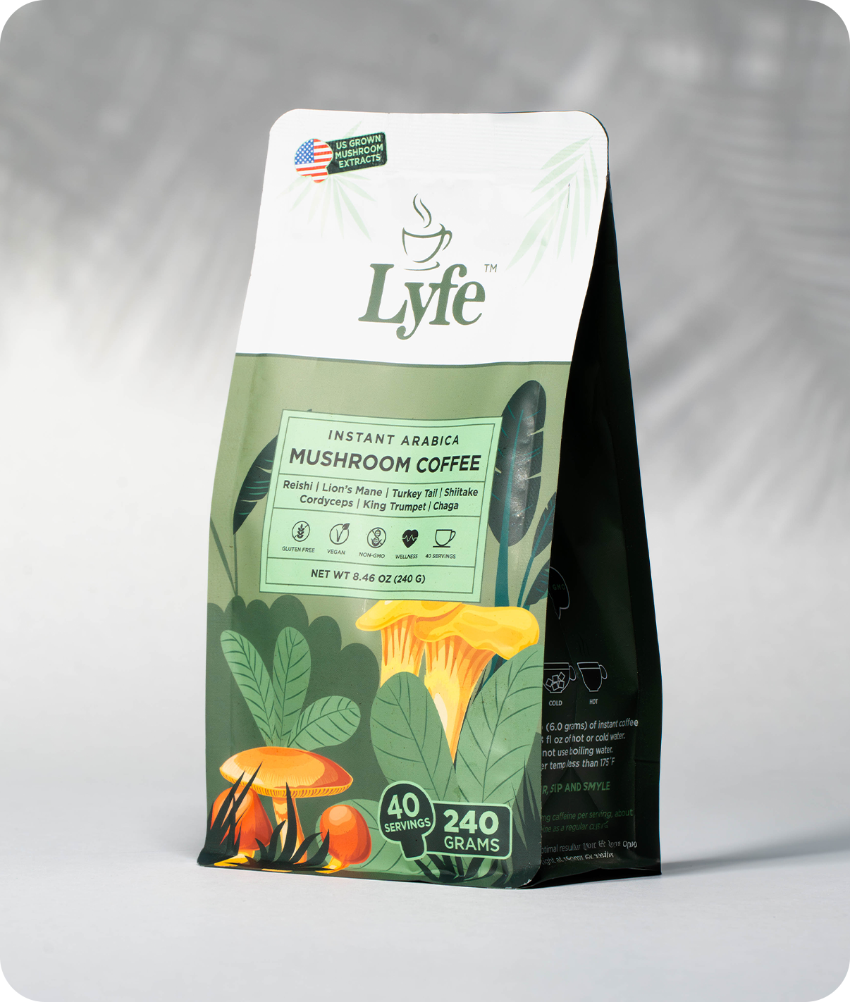 Lyfe Brew Mushroom Coffee