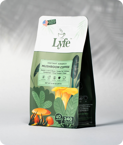 Lyfe Brew Mushroom Coffee